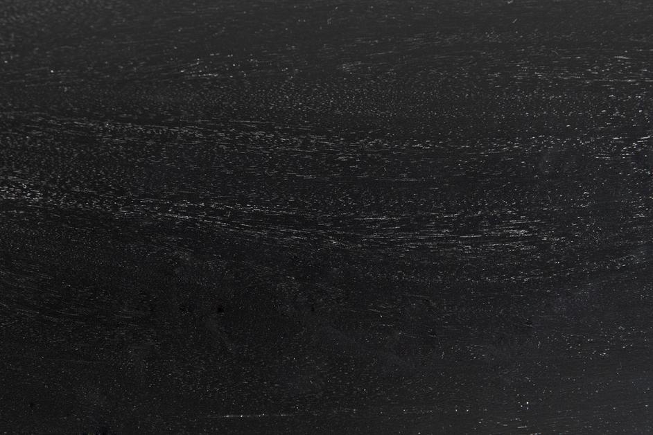 Ava Mahogany Dresser in Hand-Rubbed Black with Light Brown Highlights by Noir Furniture