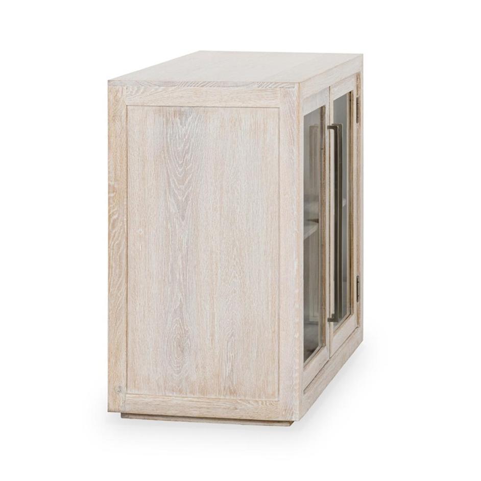 Bradley Oak Wood 2Dr Cabinet by Classic Home