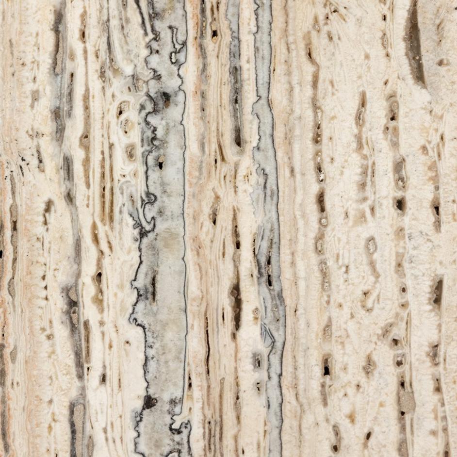 Stepped Bookends In White Travertine by FOUR HANDS