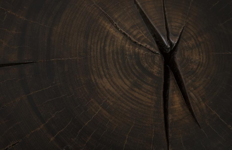 Black Wood Stool, Assorted by PHILLIPS COLLECTION