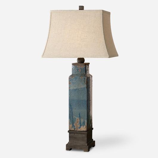 Soprana Blue Table Lamp by Uttermost