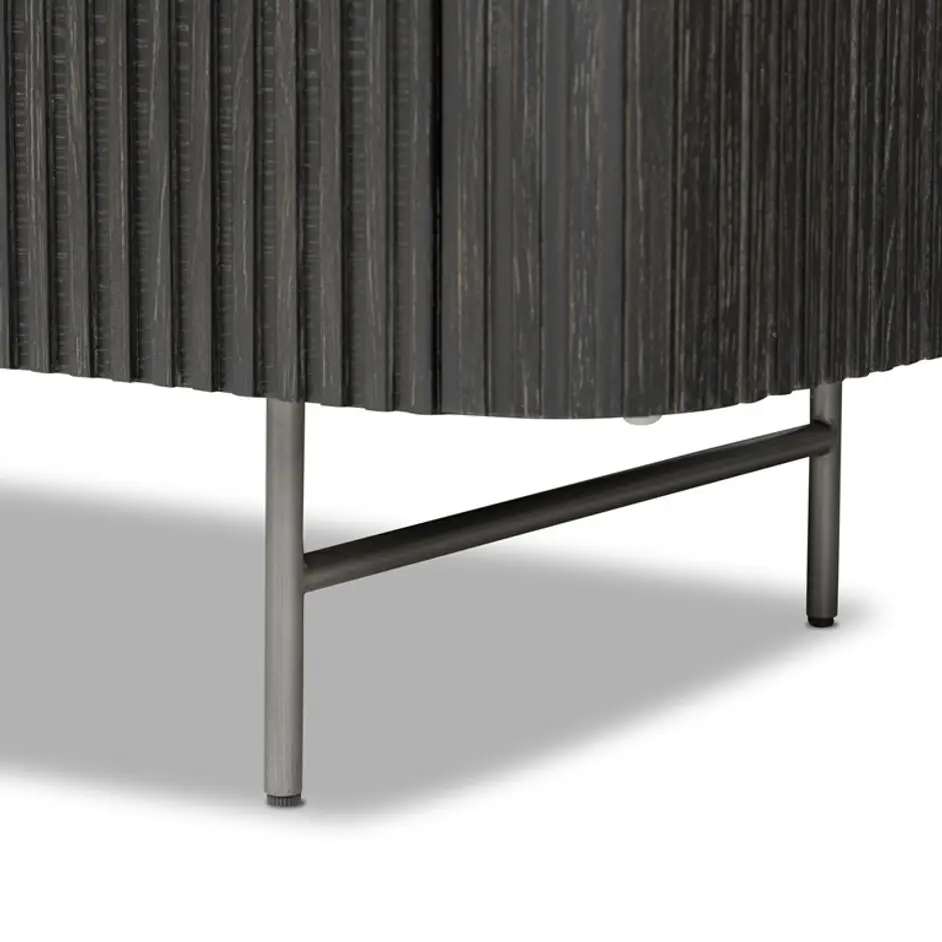 Fletcher 6 Drawer Dresser - Distressed Black by Four Hands