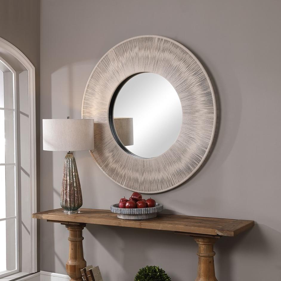 Sailor's Knot Round Mirror by Uttermost