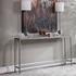 Hayley Console Table In Silver by Uttermost
