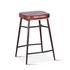 Wellington Backless Leather Counter Stool by Home Trends & Design