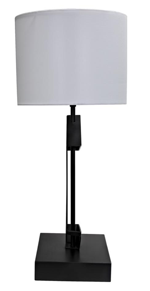 Timothy Table Lamp with Shade by Noir Furniture