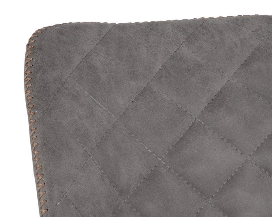 Lyla Dining Chair - Black - Antique Grey by Sunpan