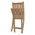 Quay Outdoor Patio Teak Folding Chair In Natural by Modway Furniture