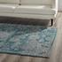 Darian Distressed Floral Persian
Medallion 8X10 Area Rug In Silver Blue, Teal And Beige by Modway Furniture
