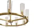CLARABELLE CHANDELIER - SMALL - BRASS by Sunpan