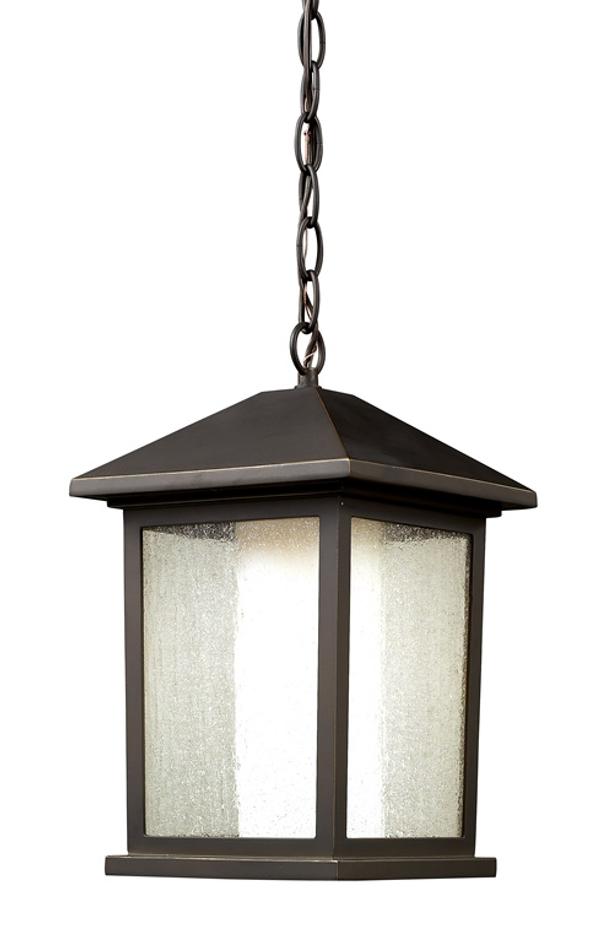 Mesa Outdoor Chain Light in Oil Rubbed Bronze Finish by Z-Lite