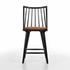 Lewis Windsor Stool W Cushion In Bl In Counter by FOUR HANDS