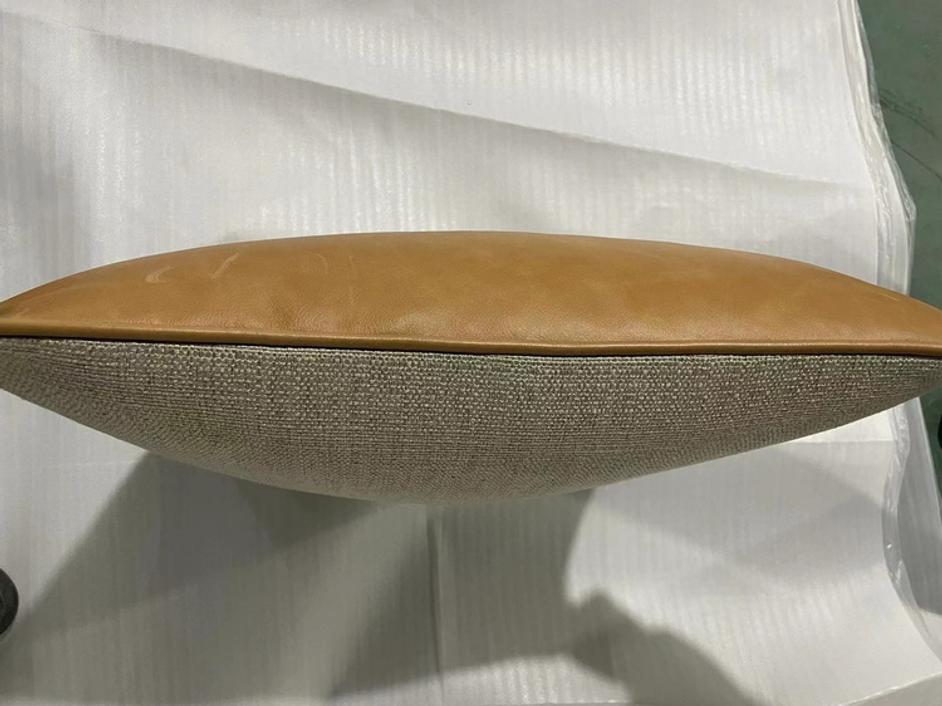 Leather Accent Pillow by Furniture Classics