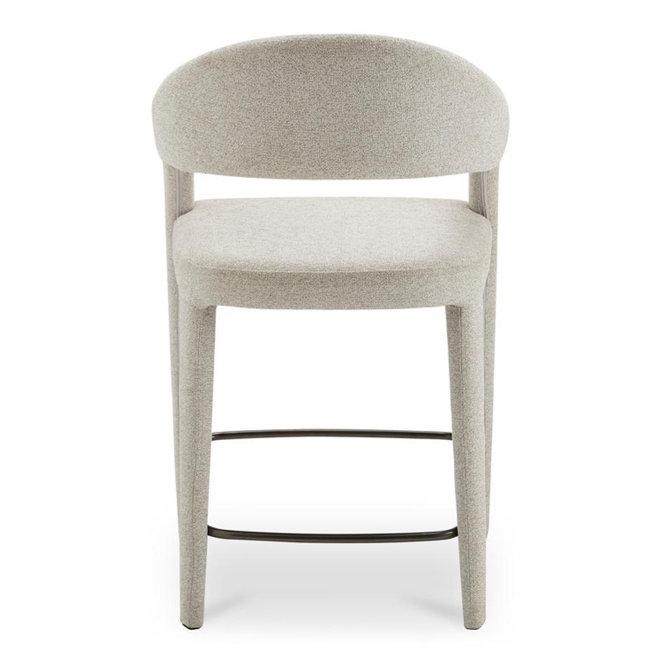 Martens Counter Stool Beige by Moes Home
