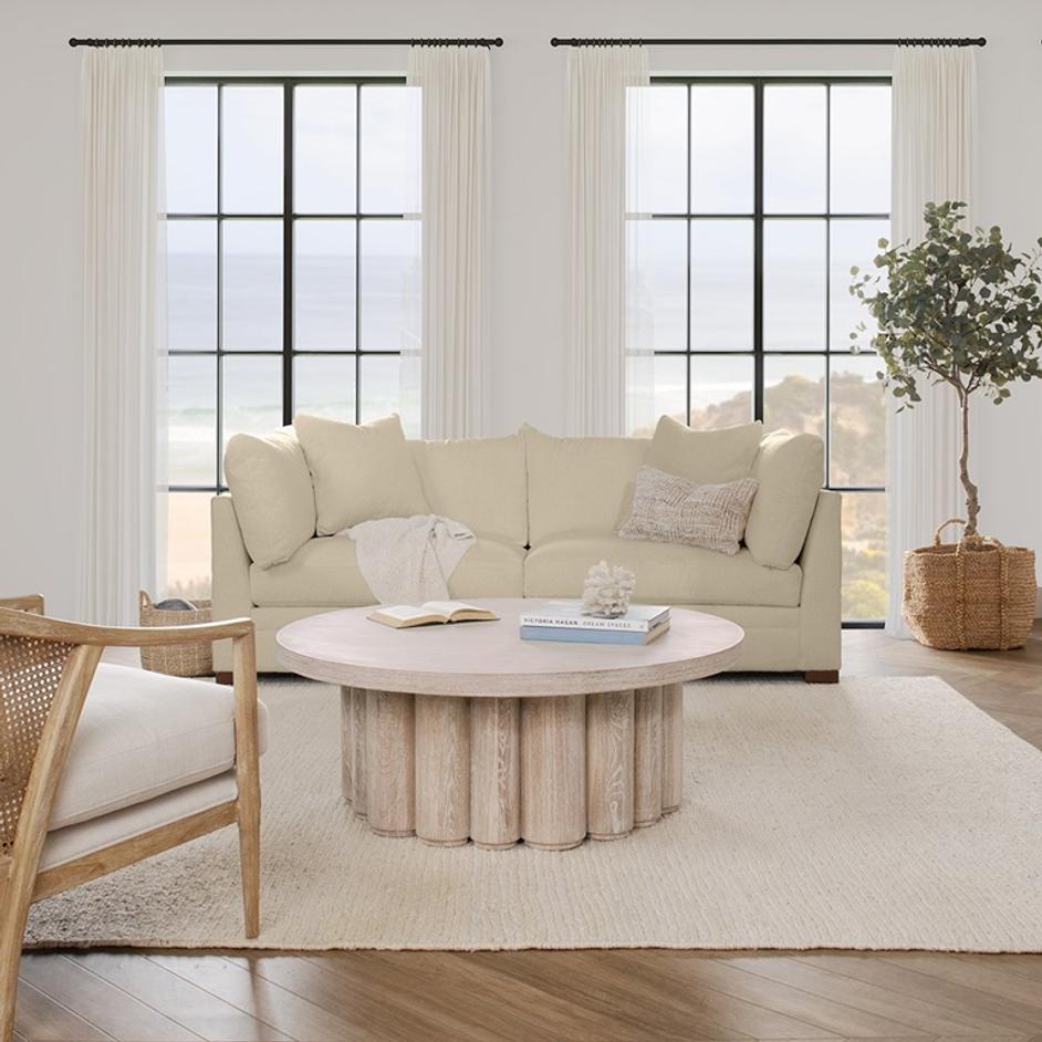 Audrey Upholstered Sofa Rise by Classic Home