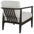 Brunei White Accent Chair by Uttermost