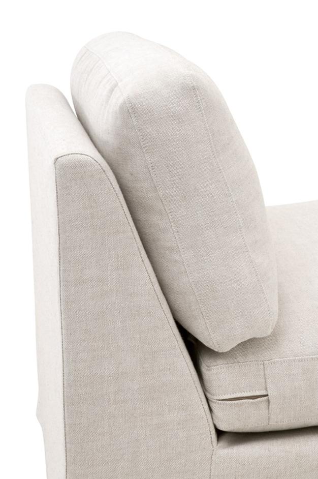 Lena Modular Slipcover 1-Seat Armless Chair by Essentials For Living