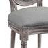 Seneca Vintage French Upholstered Fabric Dining Side Chair In Light Gray by Modway Furniture