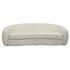 Capra Art Deco White Sofa by Uttermost