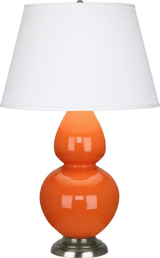 Pumpkin Double Gourd Table Lamp by Robert Abbey