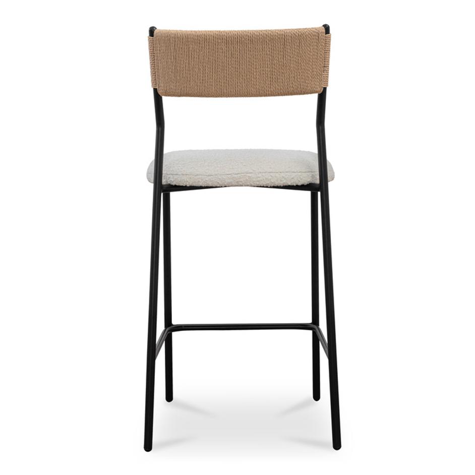 Foley Counter Stool White by Moes Home