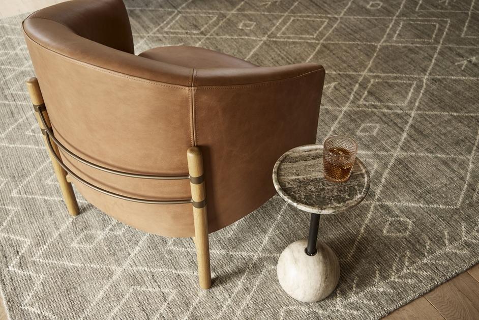 Enfield Chair In Palermo Cognac by FOUR HANDS