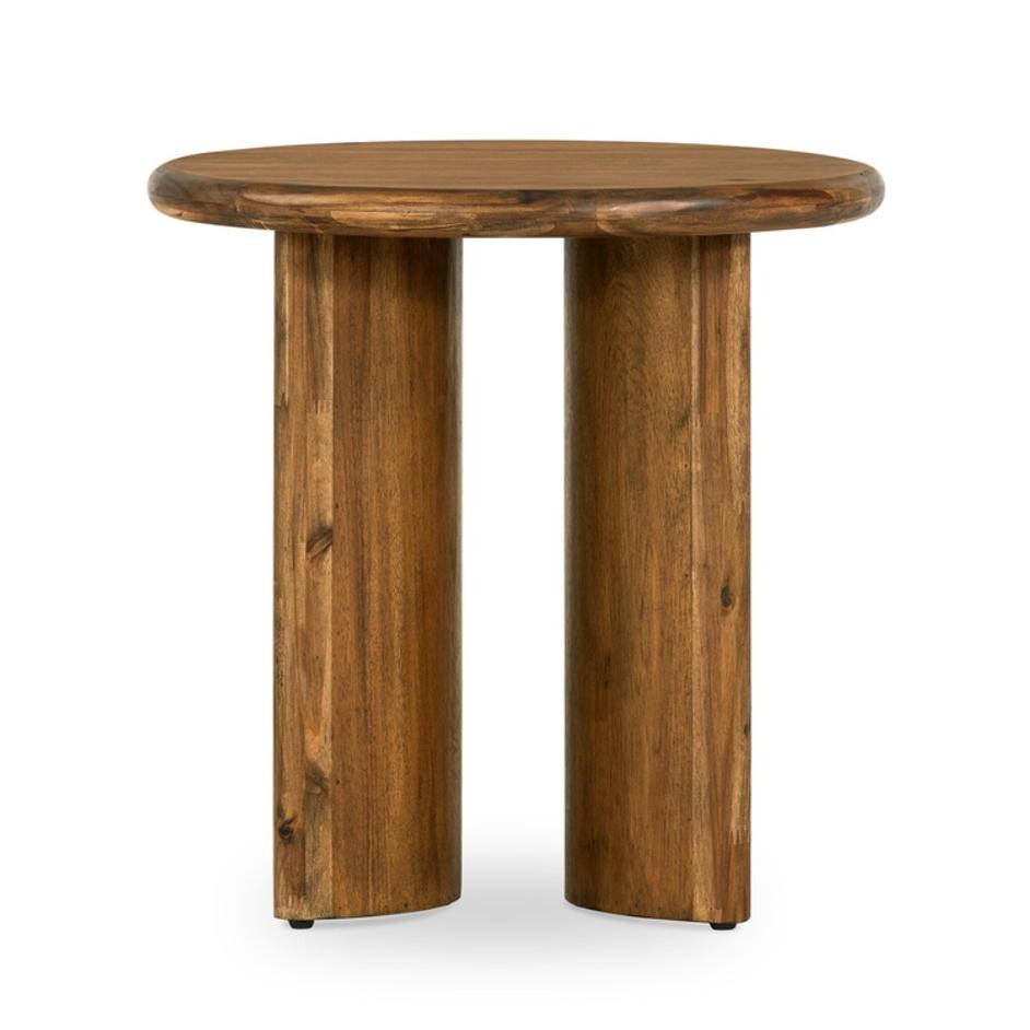 Paden End Table - Seasoned Brown Acacia by Four Hands