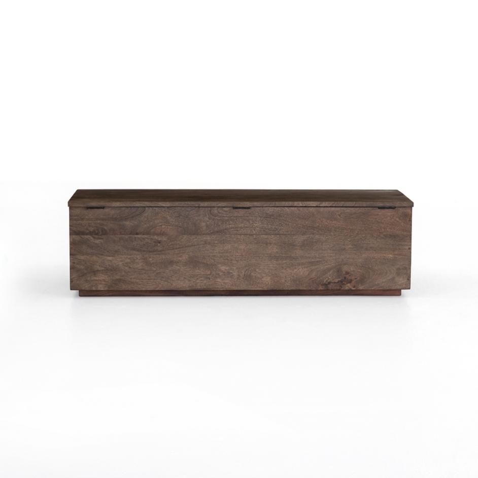 Duncan Trunk In Aged Brown by FOUR HANDS