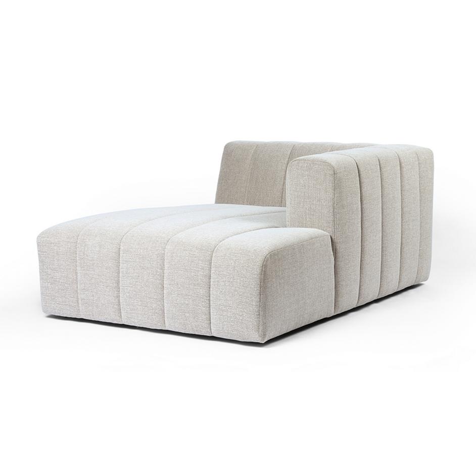 Langham Channelled Raf Chaise Piece by FOUR HANDS