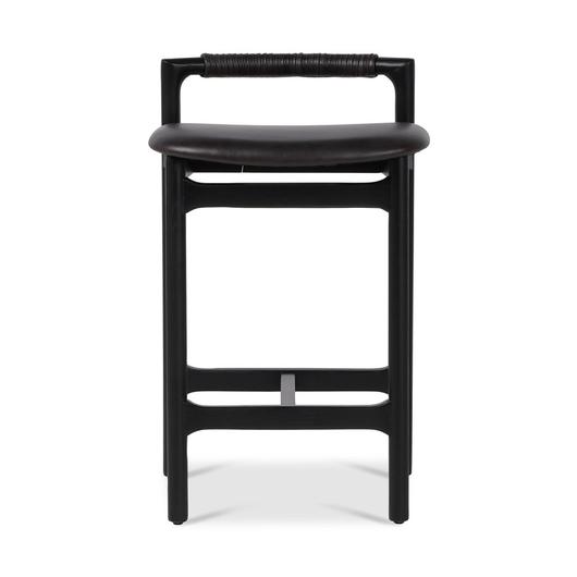 Baden Bar + Counter Stool - Sonoma Black by Four Hands