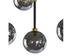 Deimos Ceiling Light - Large - Smoke Grey by Sunpan