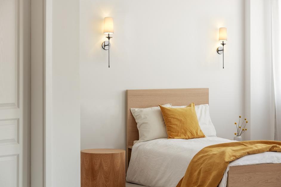 Emily 1 Light Wall Sconce in Polished Nickel Finish by Z-Lite