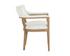 BRYLEA DINING ARMCHAIR - NATURAL - HEATHER IVORY TWEED by Sunpan