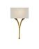 Choisy Wall Sconce In Antique Gold Leaf by Currey & Company