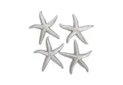 Star Fish, Silver Leaf, Set of 4, LG by Phillips Collection
