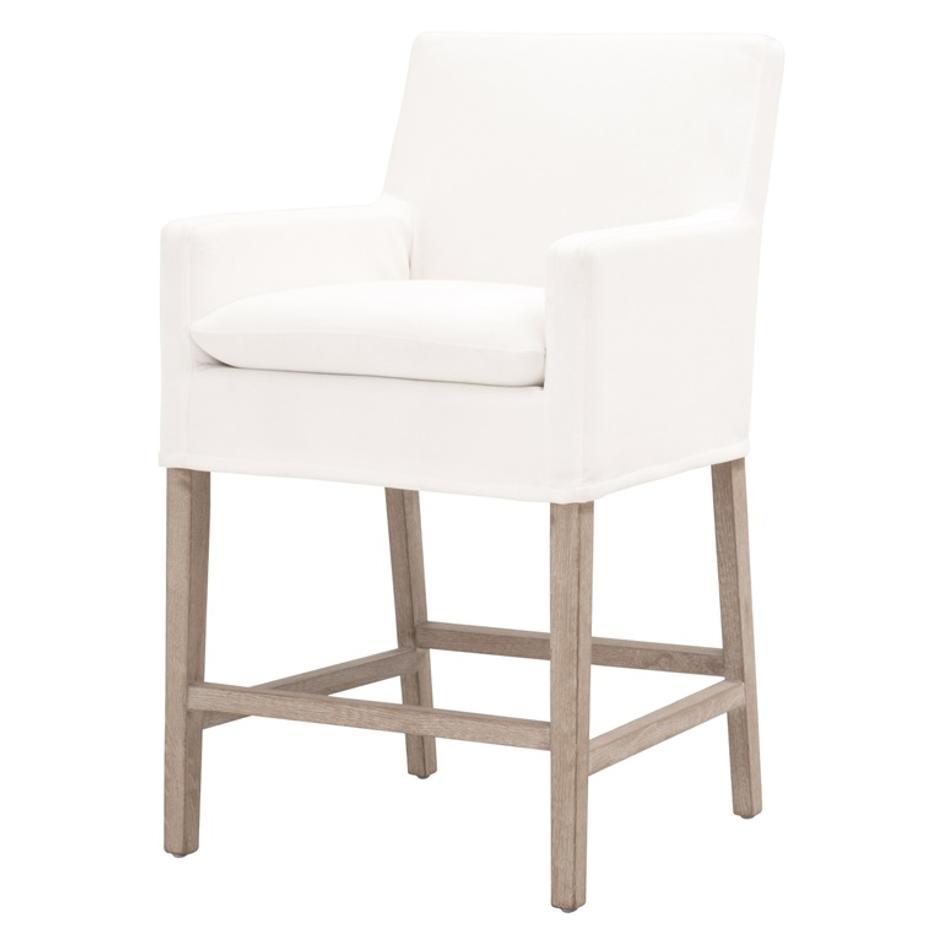 Drake Slipcover Counter Stool by Essentials For Living