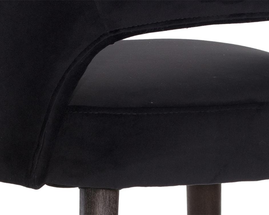 Monae Counter Stool - Abbington Black by Sunpan