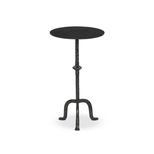 Jocelyn End Table - Raw Black Iron by Four Hands