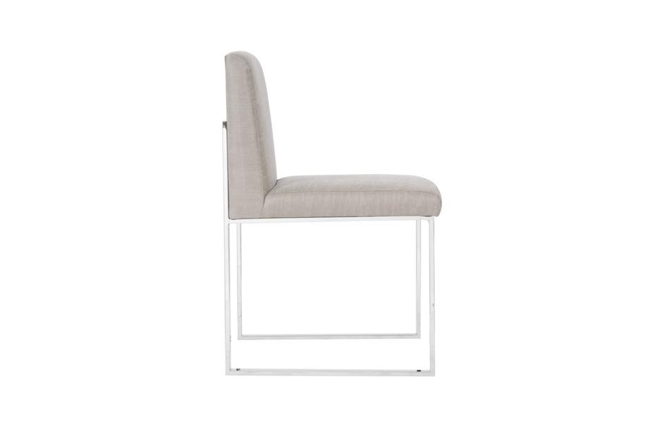 Frozen Dining Chair, Vintage Gray Taupe by PHILLIPS COLLECTION