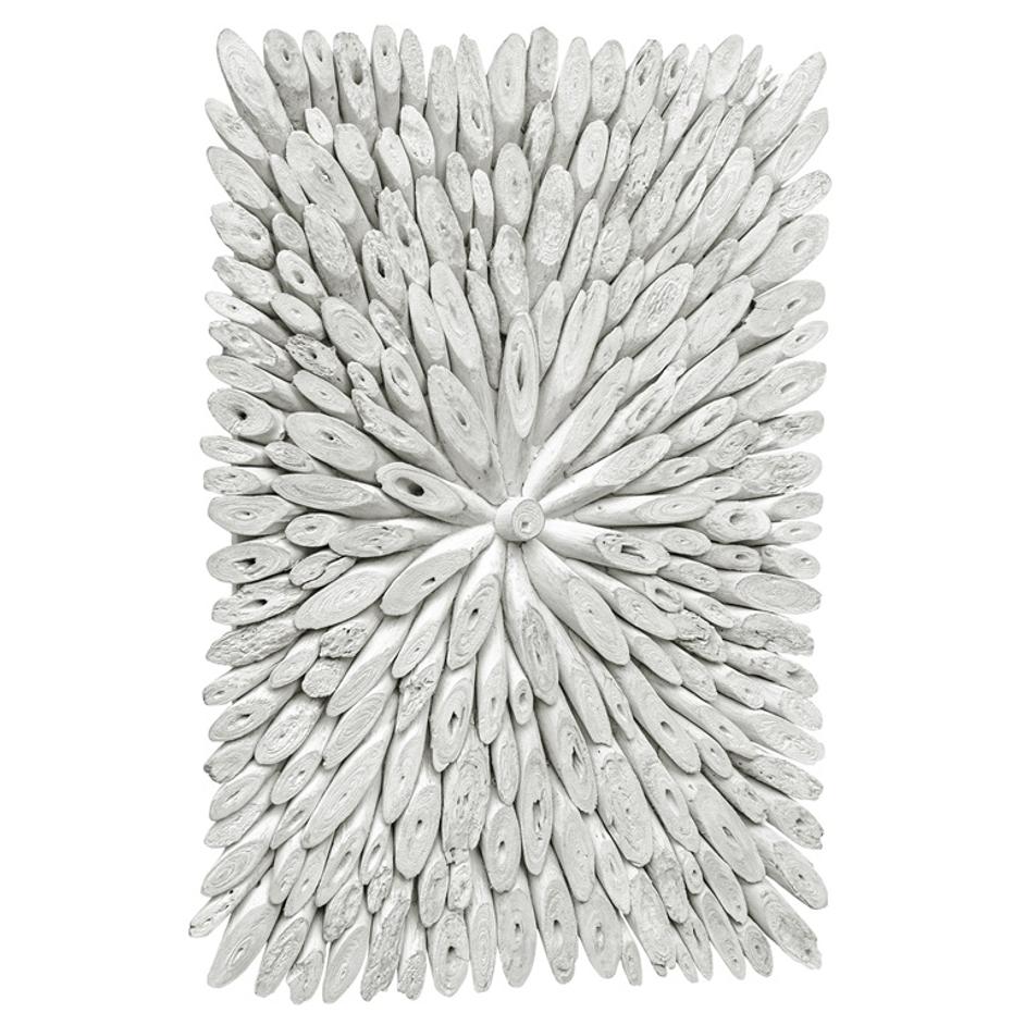 Bahama Wood Whitewashed Wall Decor by Uttermost