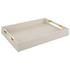 Wessex White Shagreen Tray by Uttermost