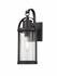Roundhouse 1 Light Outdoor Wall Sconce in Black Finish by Z-Lite