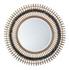 Grove Bamboo Round Braided Mirror, Gray by Jamie Young