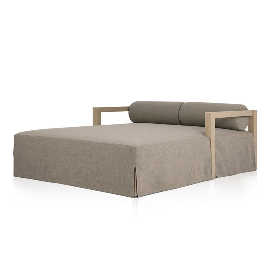 Laskin Outdoor Daybed - Alessi Fawn by Four Hands