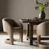 Reynold Dining Armchair In Heron Sand by FOUR HANDS