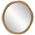 Salina Round Bamboo Mirror by Uttermost