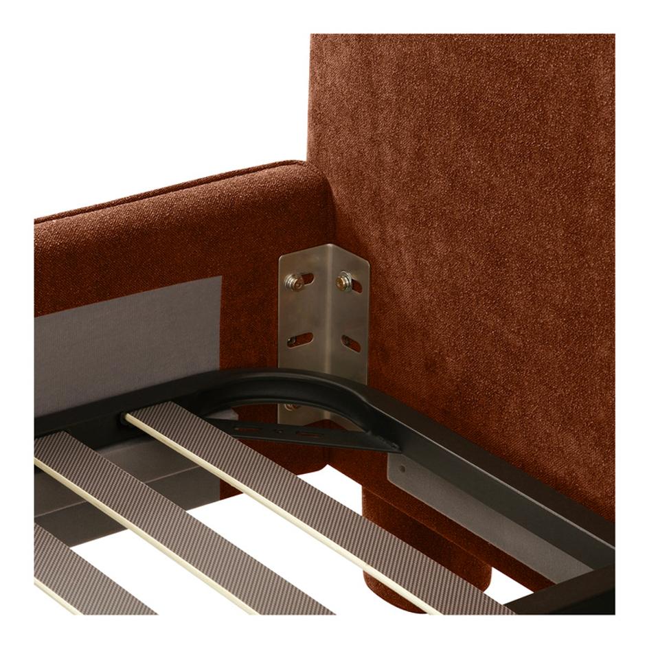 Ichigo King Bed Deep Orange by Moes Home