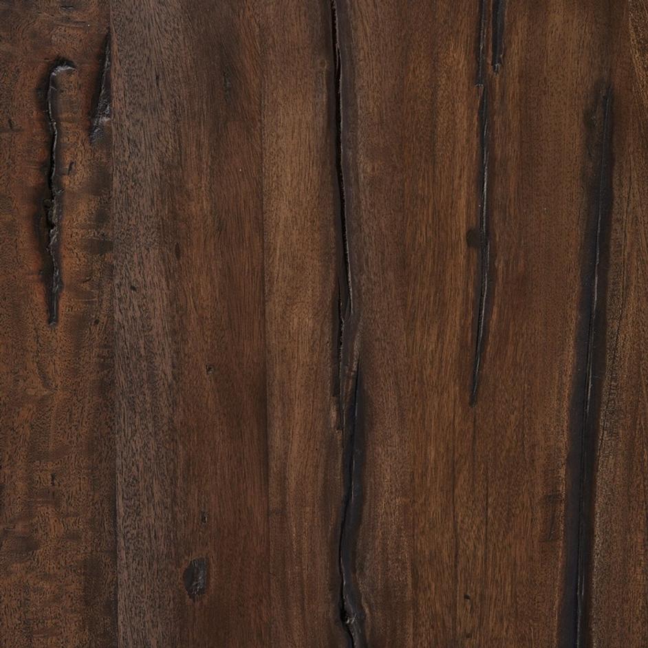 Rivi Large End Table In Antique Belgium Bleach by Four Hands