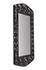 Nanna Mirror, Hand Rubbed Black with Light Brown Trim by Noir Furniture