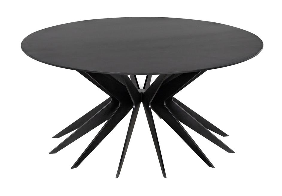Spider Coffee Table, Black Metal by Noir Furniture